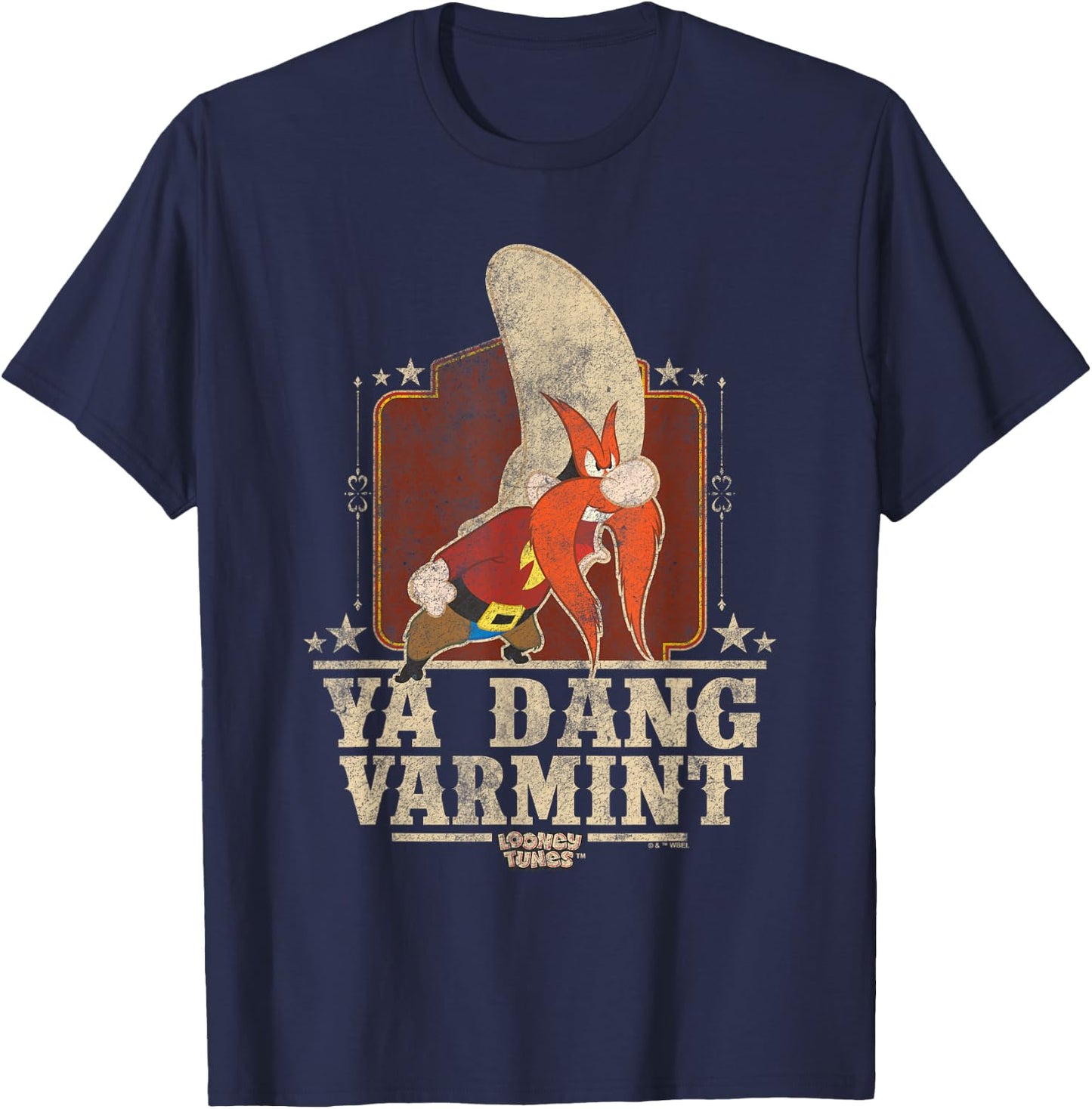 Looney Tunes Yosemite Same Varment T-Shirt - T-Shirt | Navy