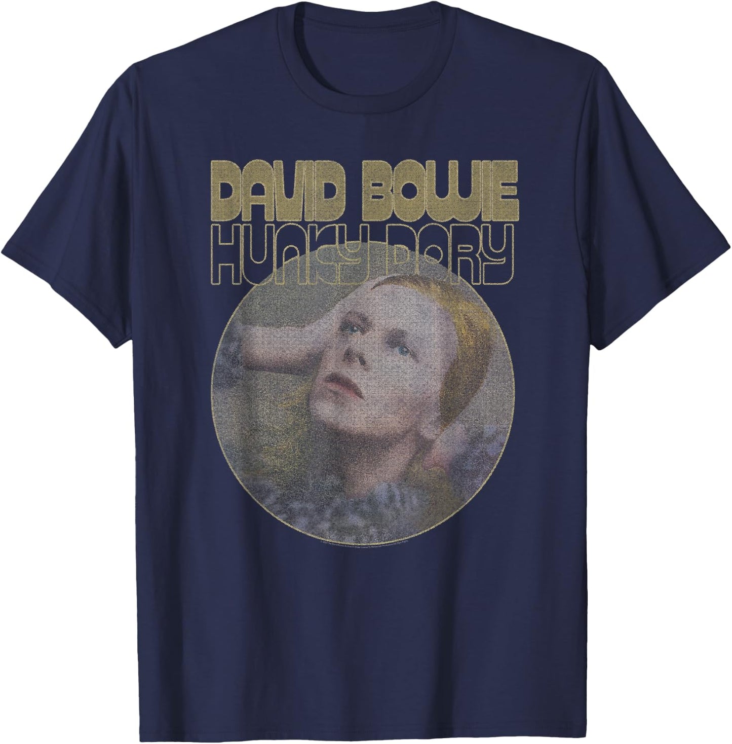 David Bowie - Leben auf dem Mars? T-Shirt - T-Shirt | Navy