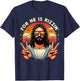 For He Is Rizzen Jesus Is Rizzen Christian Jesus Jokes T-Shirt - T-Shirt | Navy