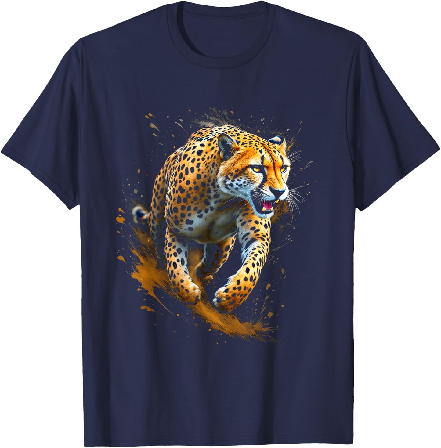 Cheetah T-Shirt - T-Shirt | Navy