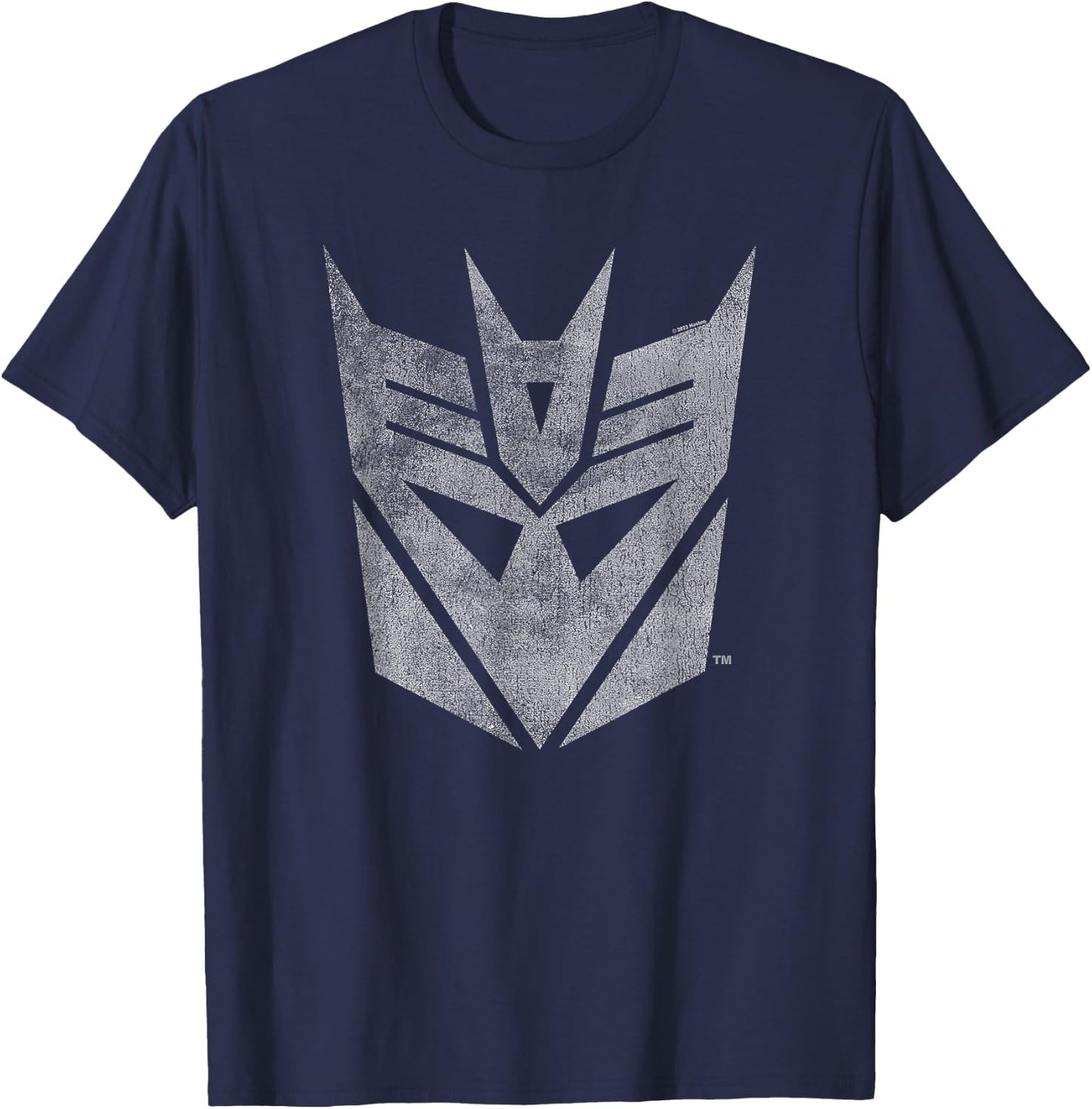 Transformers Decepticons Iconic Distressed Logo T-Shirt - T-Shirt | Navy