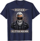 Böser alter Mann Herren Motorrad Biker Sarkasmus T-Shirt - T-Shirt | Navy