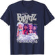 Two Thousand and One Girls Glitter Bratz , Black, S T-Shirt - T-Shirt | Navy