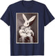 Creepy Easter Bunny Horror Easter T-Shirt - T-Shirt | Navy
