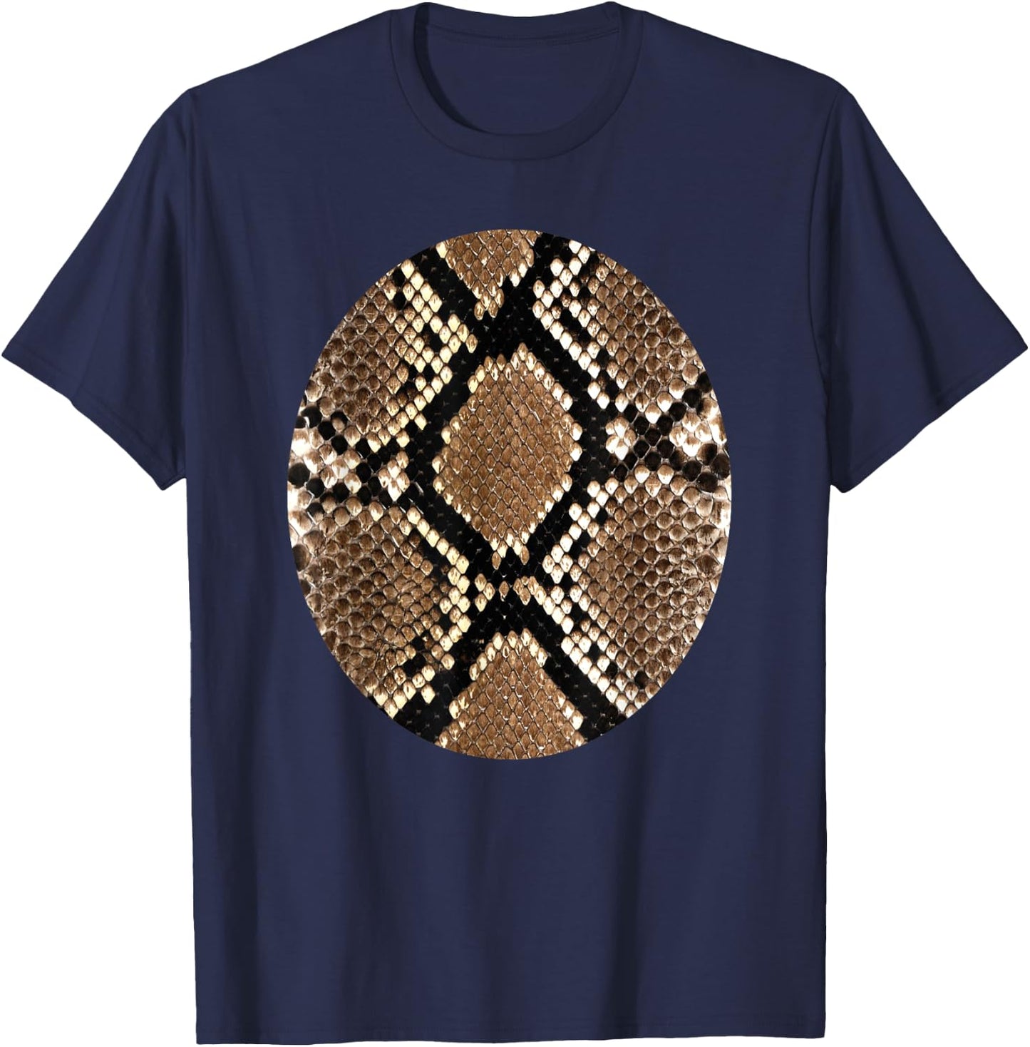 Snake Skin Costume Animal Belly Reptile T Shirt T-Shirt - T-Shirt | Navy