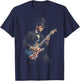 Abraham Lincoln Abe Lincoln Playing Guitar T-Shirt - T-Shirt | Navy