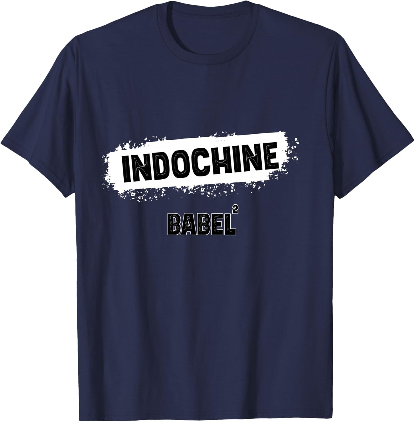Babel Times 2 Man And Woman , Black, S T-Shirt - T-Shirt | Navy