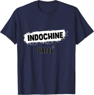 Babel Times 2 Man And Woman , Black, S T-Shirt - T-Shirt | Navy