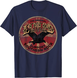 Lynyrd Skynyrd Original Southern Rock Country Vintage 1970s T-Shirt - T-Shirt | Navy