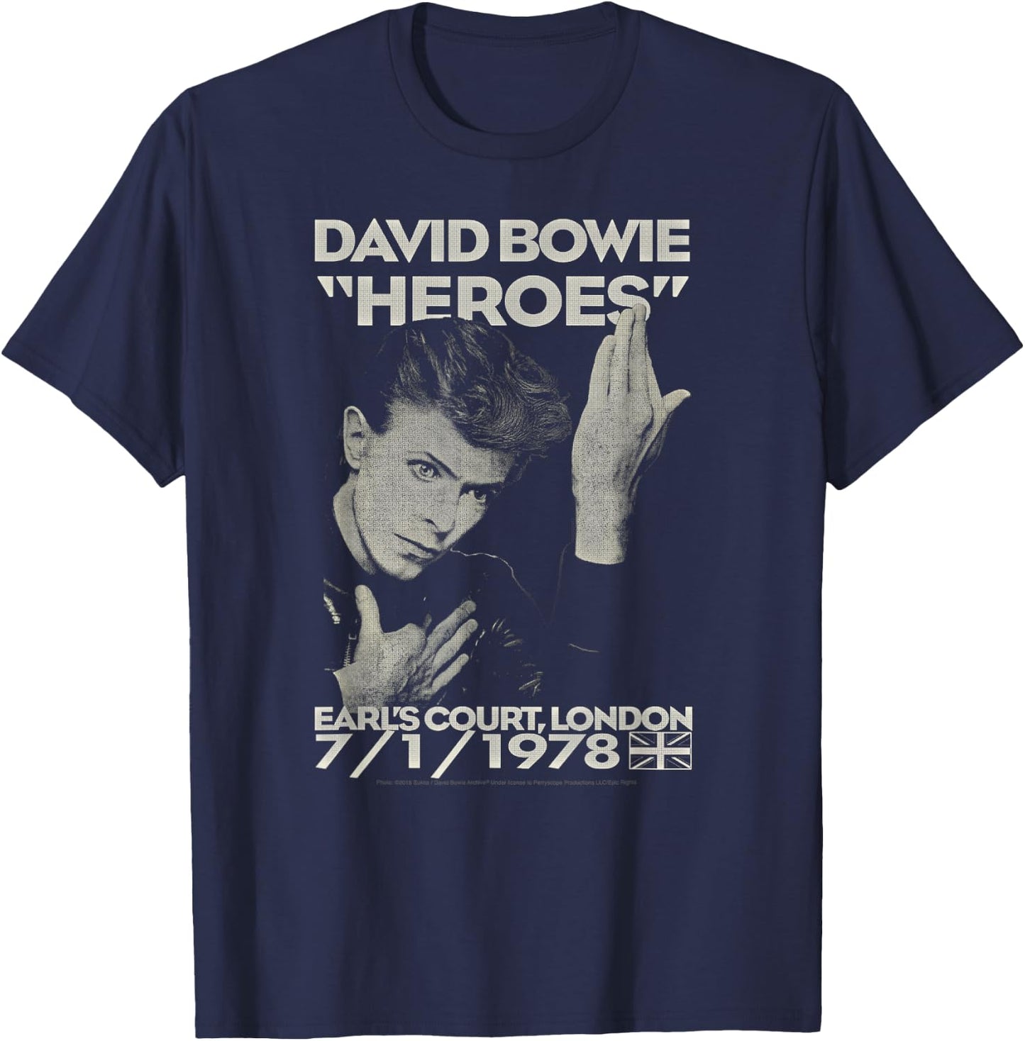 David Bowie - Court of the Count , black T-Shirt - T-Shirt | Navy
