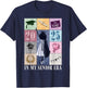 In My Senior Era Class Of 2025 Black Girl Graduate T-Shirt - T-Shirt | Navy
