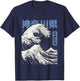 Hokusai Ukiyo-e Japan Honshu Japanische Welle Vor Kanagawa T-Shirt - T-Shirt | Navy