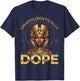 Black Women Unapologetically Dope Juneteenth Black History T-Shirt - T-Shirt | Navy