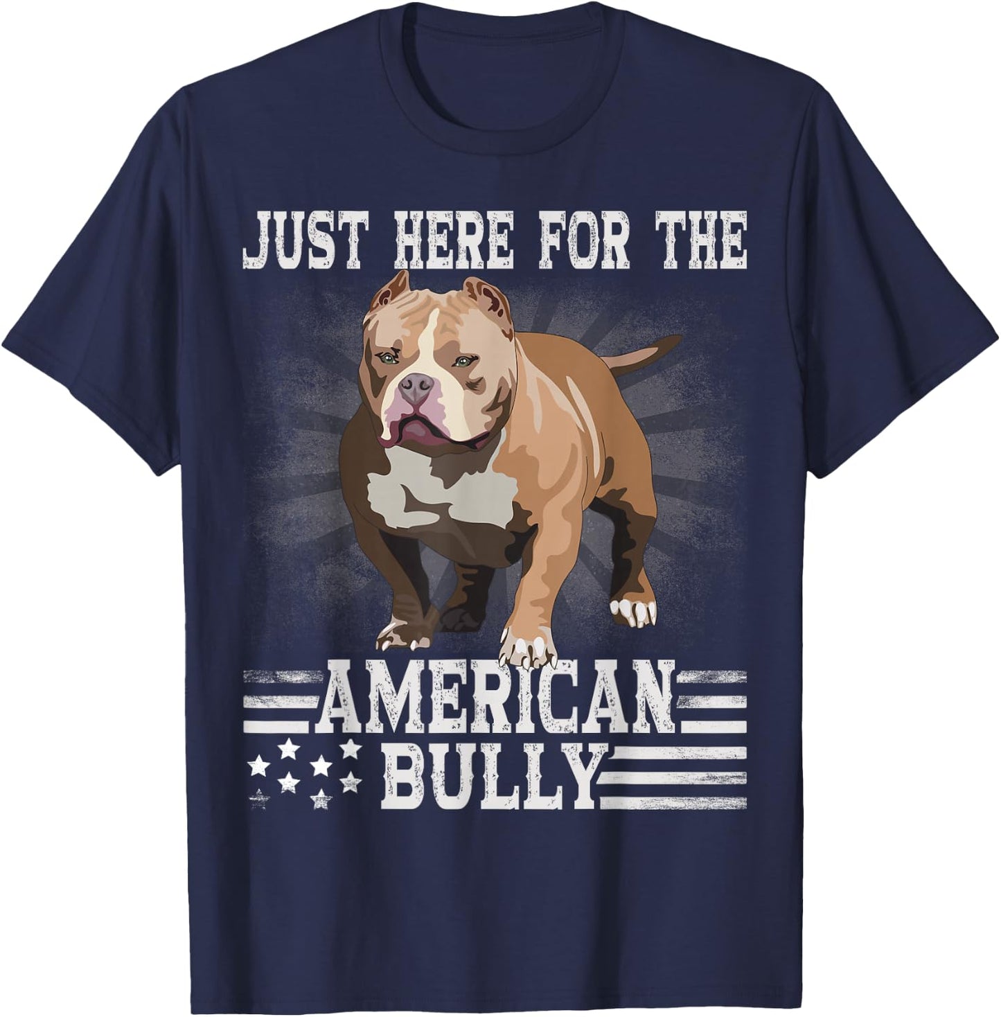 Bully Pitbull Apparel Collar Bully Pit American Bully T-Shirt - T-Shirt | Navy
