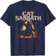 Cat Sabbath Purranoid – Funny Rock Cat T-Shirt - T-Shirt | Navy