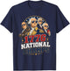 1776 National Champs Funny Patriotic Founding Fathers USA T-Shirt - T-Shirt | Navy