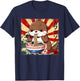 Kawaii Ramen Cute Anime Cute Kawaii Otter Japanese Noodles T-Shirt - T-Shirt | Navy