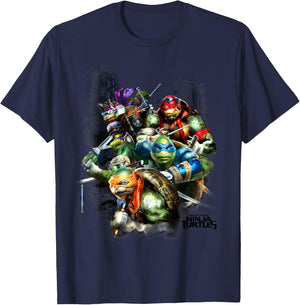 Teenage Mutant Ninja Turtle Movie Graphic T-Shirt - T-Shirt | Navy