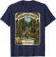 Sasquatch Bigfoot Country Outdoor Camping Pacific Northwest T-Shirt - T-Shirt | Navy
