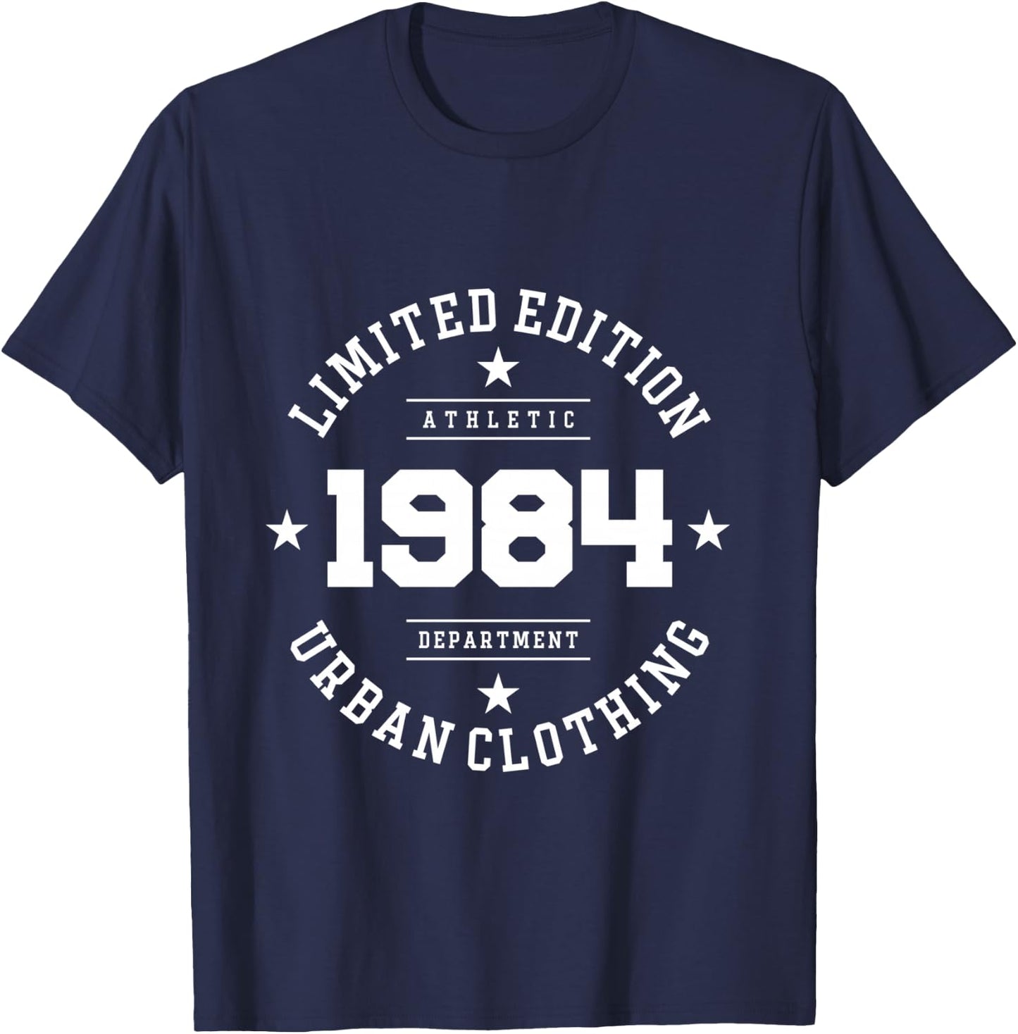 Édition limitée 1984 Anniversaire 1984 Né en 1984 Manche Longue T-Shirt - T-Shirt | Navy