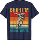 10 Years Old Birthday Bruh I'm Double Digits 10th Birthday T-Shirt - T-Shirt | Navy