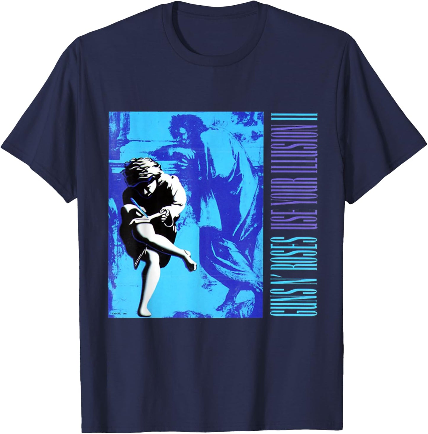 Guns N' Roses Use Your Illusion II T-Shirt - T-Shirt | Navy