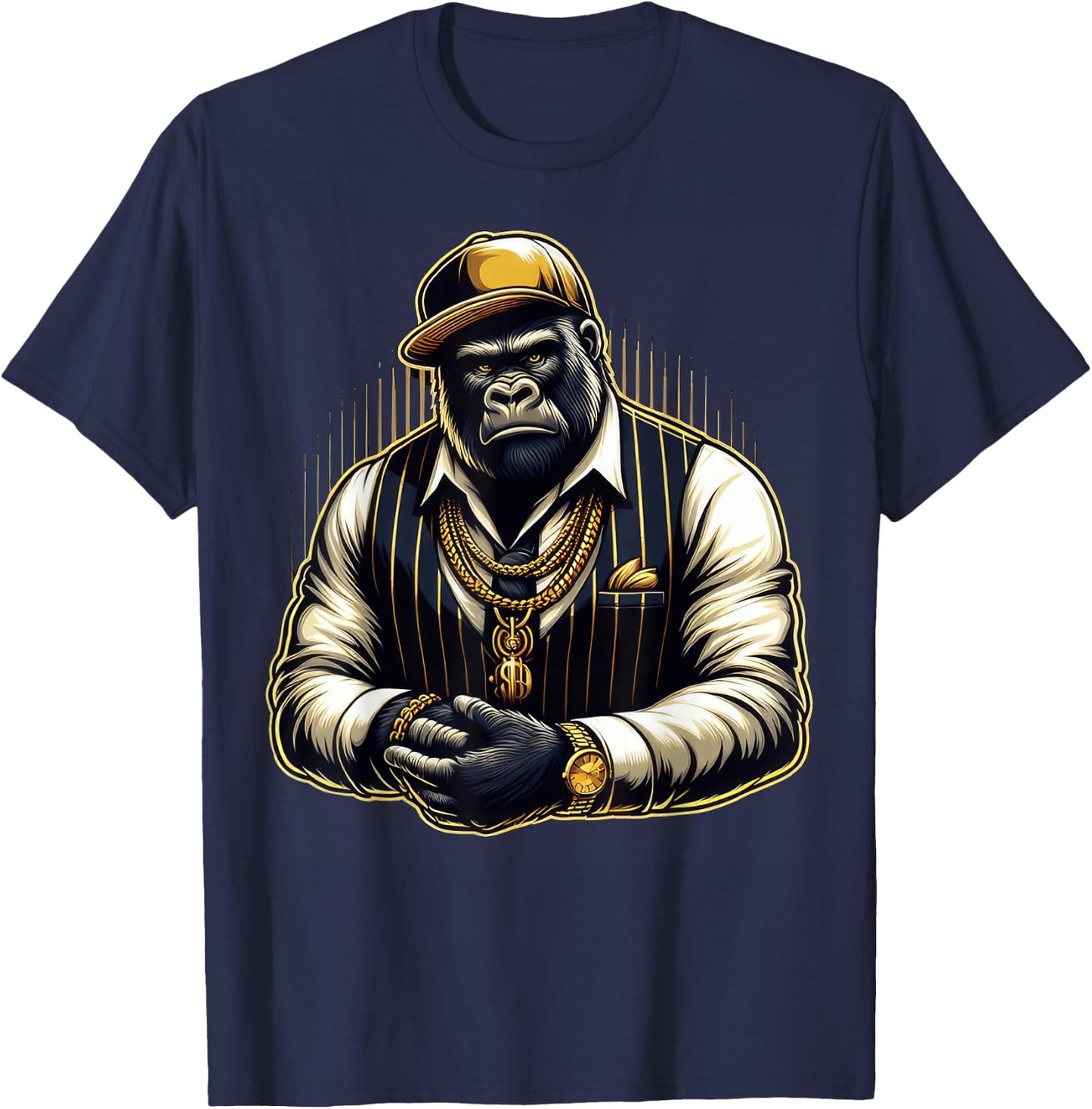 Gorilla Kostüm Kinder T-Shirt - T-Shirt | Navy