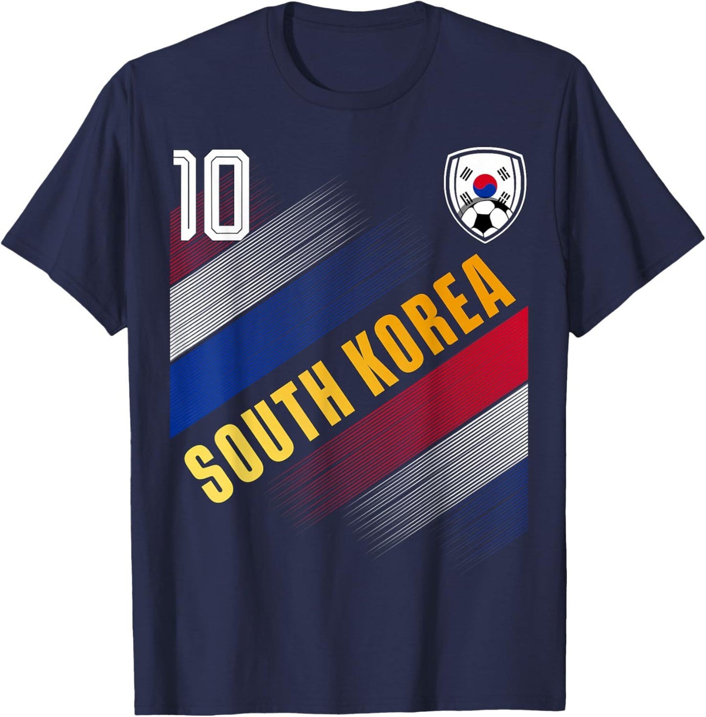 South Korea Flag South Korean Pride Lovers T-Shirt - T-Shirt | Navy
