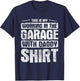 Car Mechanic Working In The Garage With Daddy T-Shirt - T-Shirt | Navy