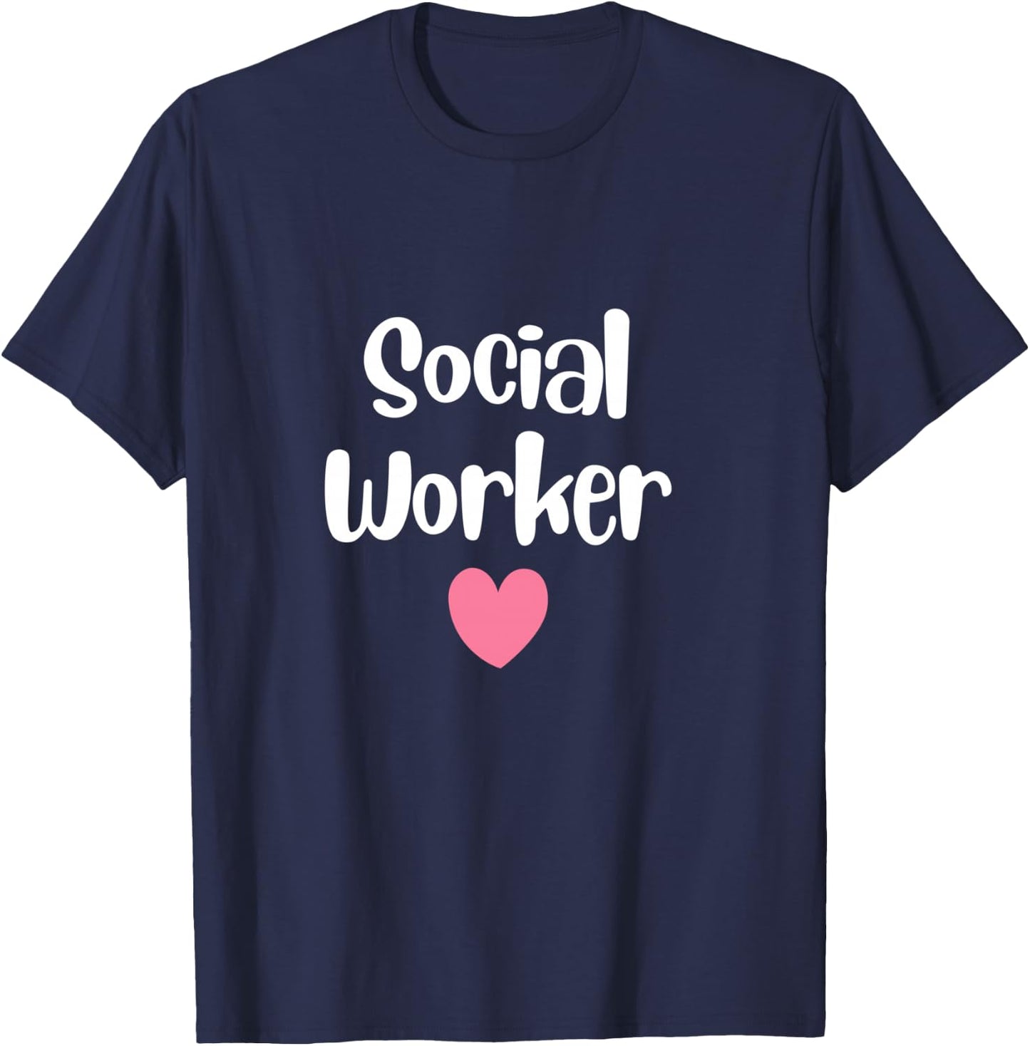 Social Worker Men Women Retro Social Worker T-Shirt - T-Shirt | Navy