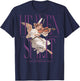 Hip Hop Angel Vintage Edgy Y2K Backprint Streetwear Engel T-Shirt - T-Shirt | Navy