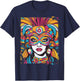 Rio Carnival Mask - Birthday Costume - Brazil Souvenir T-Shirt - T-Shirt | Navy