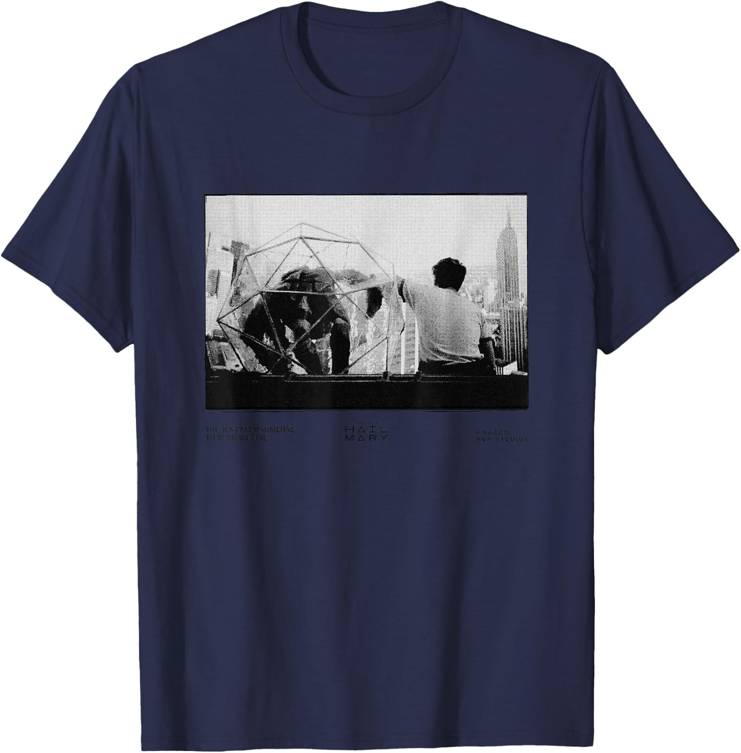 Du brauchst nur jemanden T-Shirt - T-Shirt | Navy