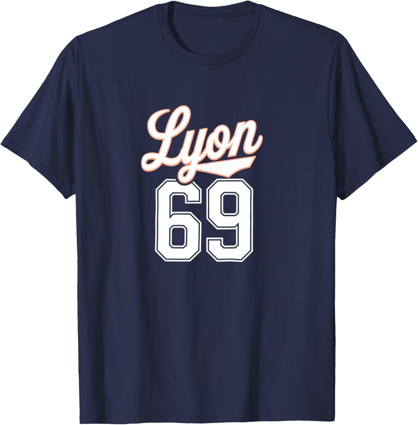 Lyon 69 T-Shirt - T-Shirt | Navy