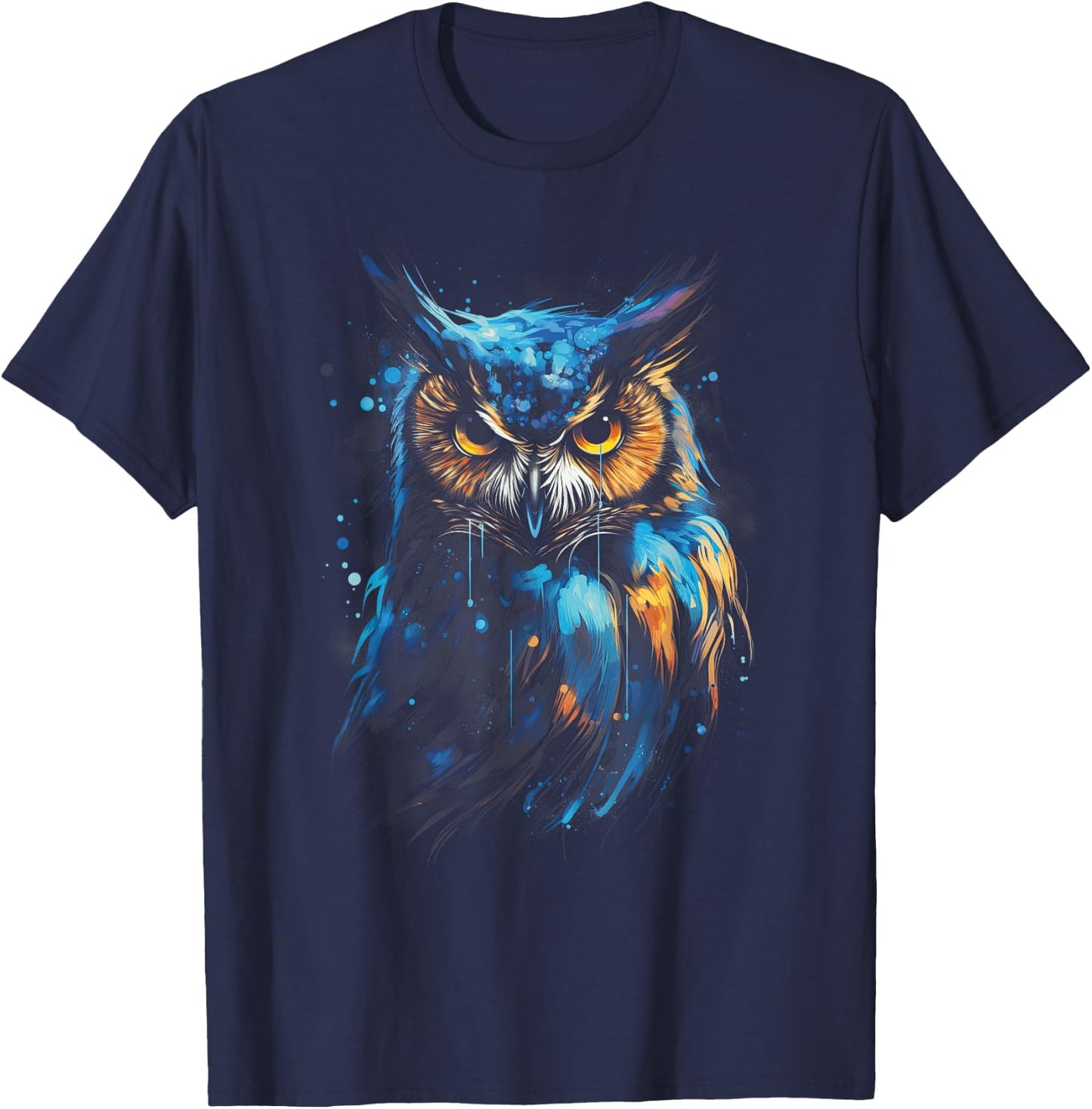Owl Bird T-Shirt - T-Shirt | Navy