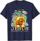 Jesus Conquered Sin and Death Powerful Symbolism of Victory T-Shirt - T-Shirt | Navy