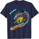 Offizielle Spongebob Schwammkopf Ripping Up the Ocean T-Shirt - T-Shirt | Navy