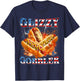 Funny Glizzy Gobbler Meme Hilarious Hotdog Glizzy Lovers T-Shirt - T-Shirt | Navy