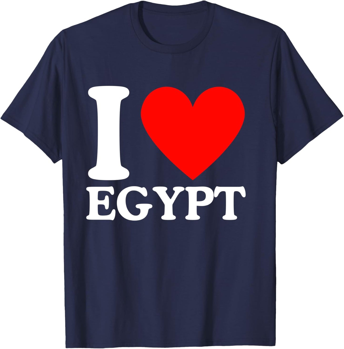 I Love Egypt - I Heart Egypt T-Shirt - T-Shirt | Navy