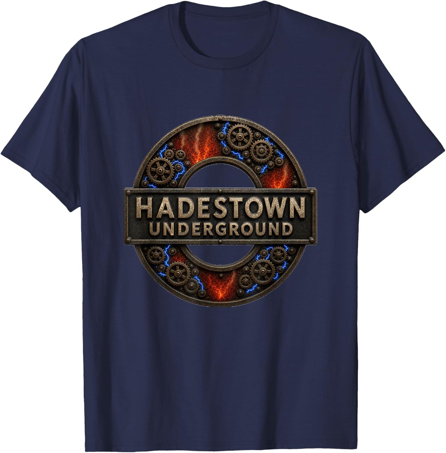Hadestown Electric City T-Shirt - T-Shirt | Navy