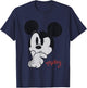 Mickey Mouse Distressed Ponder T-Shirt - T-Shirt | Navy
