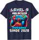 5th Birthday Boy Level 5 Gamer 5 Year Video Game Party T-Shirt - T-Shirt | Navy
