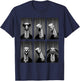 Turkey Photobooth Bird Funny Animal Portrait T-Shirt - T-Shirt | Navy