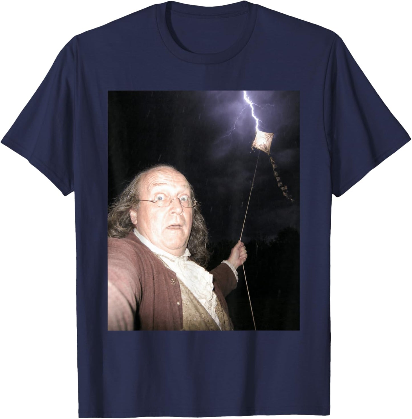 Ben Franklin T-Shirt - T-Shirt | Navy