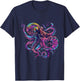 Ocean Sea Octopus Marine Mammal Kraken Sea Ocean Animal T-Shirt - T-Shirt | Navy