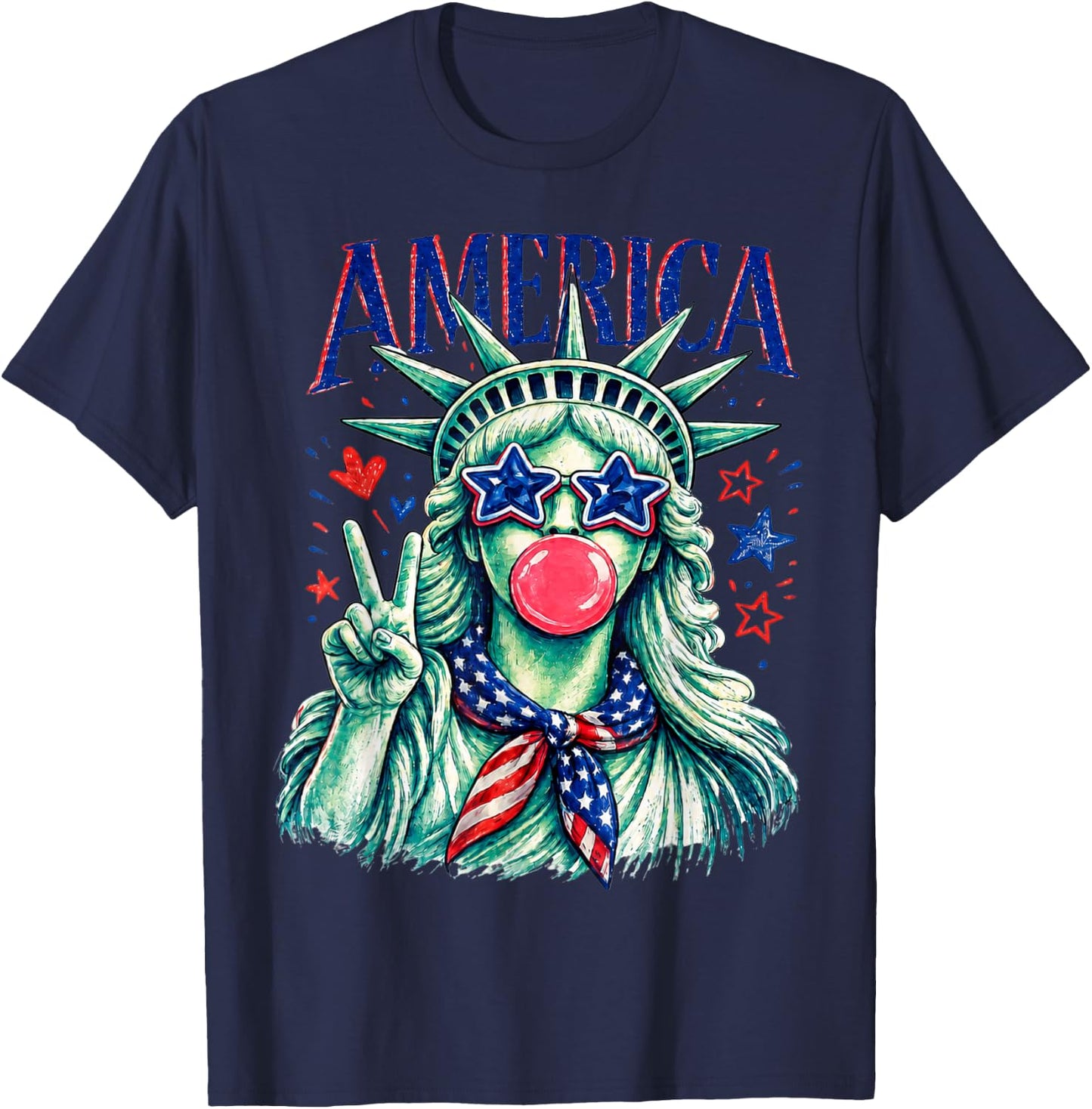 4th of July T-Shirt - T-Shirt | Navy