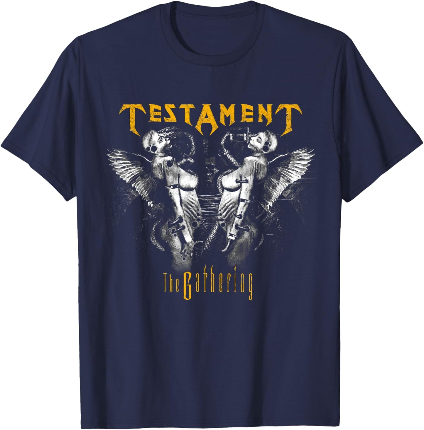 Testament - Official Merchandise - The Gathering T-Shirt - T-Shirt | Navy