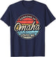 Someone In Omaha Loves Me City US USA T-Shirt - T-Shirt | Navy