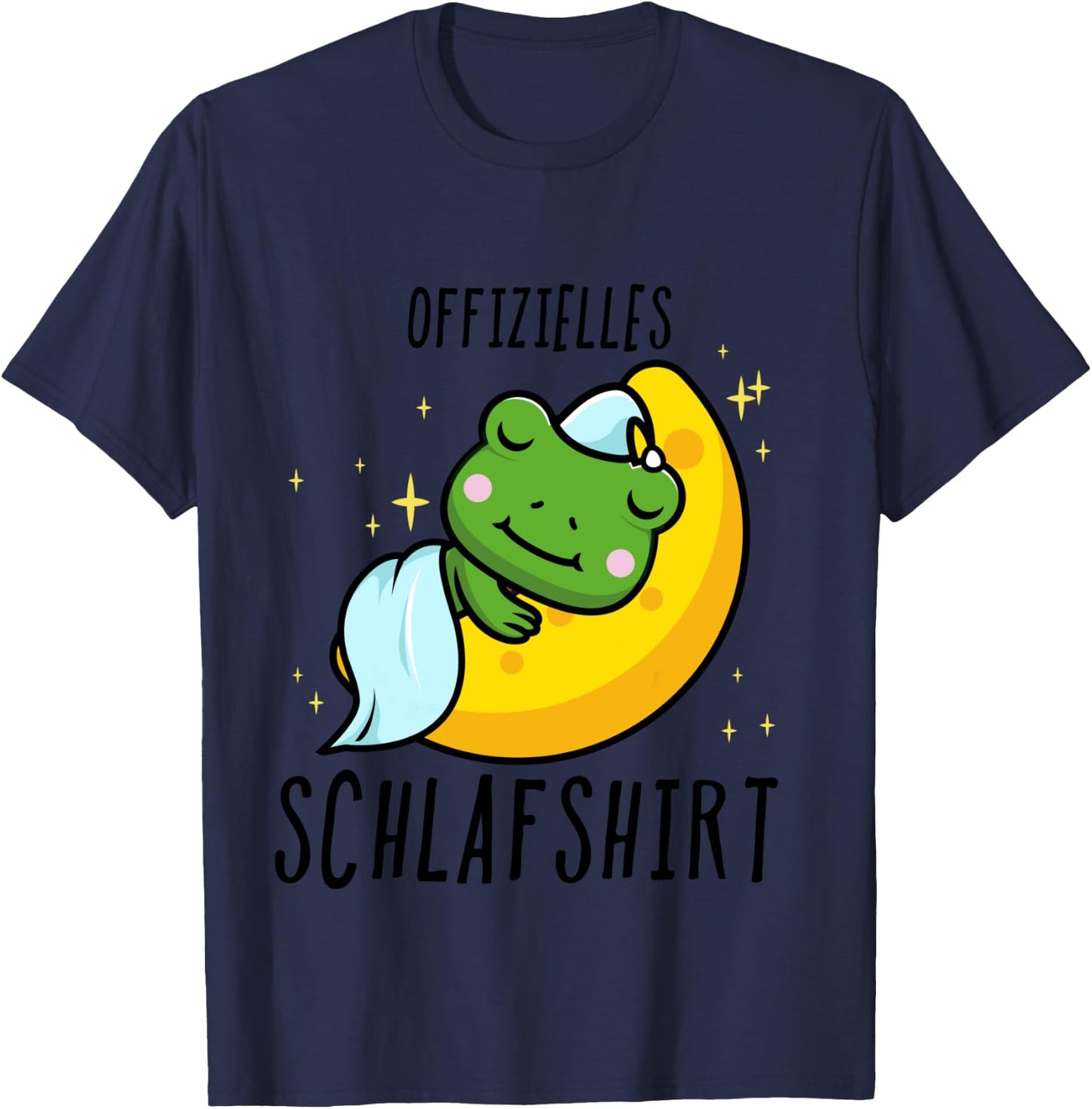 Frog Pyjamas Shirt, blue, s T-Shirt - T-Shirt | Navy