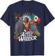 Aztec Warrior Mayan Indigenous Mexican Aztec Jaguar T-Shirt - T-Shirt | Navy